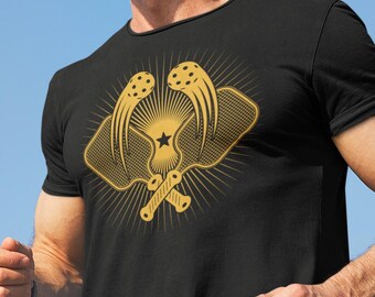 Funny Pickleball Shirts, Pickleball Paddle, Pickleball Gifts, Pickleball Designs, Sports Gifts for Men and Women TH1130
