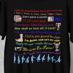 T-Shirt mit Filmzitaten, britische Komödie, TH210, Geschenk für Papa
