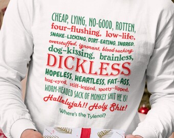 Christmas Vacation Long Sleeve Shirt, Funny X-Mas Shirt For Men, Griswold Family Shirts, Xmas Gifts - *Clearance - MEDIUM ONLY* TH951