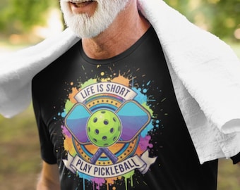 Funny Pickleball Shirts, Pickleball Paddle, Pickleball Gifts, Pickleball Designs, Sports Gifts for Men and Women TH1128