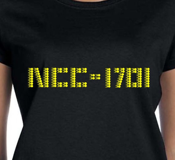 Original Star Trek Starship Enterprise NCC-1701 Logo Tee Shirt Adult S-3XL