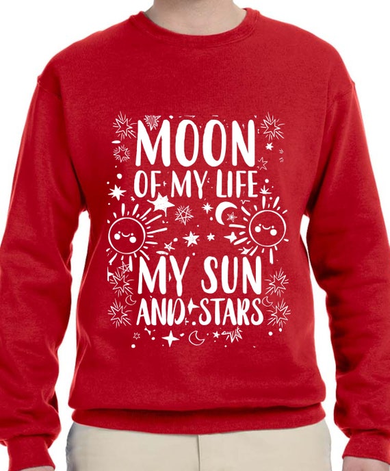 Moon Of My Life My Sun And Stars Sweater Sudadera con | Etsy México