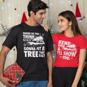 Christmas Vacation Matching T Shirts,  Christmas Shirts, Christmas His and Hers Tees, Gifts for Men and Women TH 1053 -1054