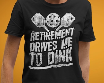 Grappige Pickleball Shirts, Pickleball Paddle, Pickleball Gifts, Pickleball Designs, Sports Gifts voor mannen en vrouwen, Pensioen TH1029