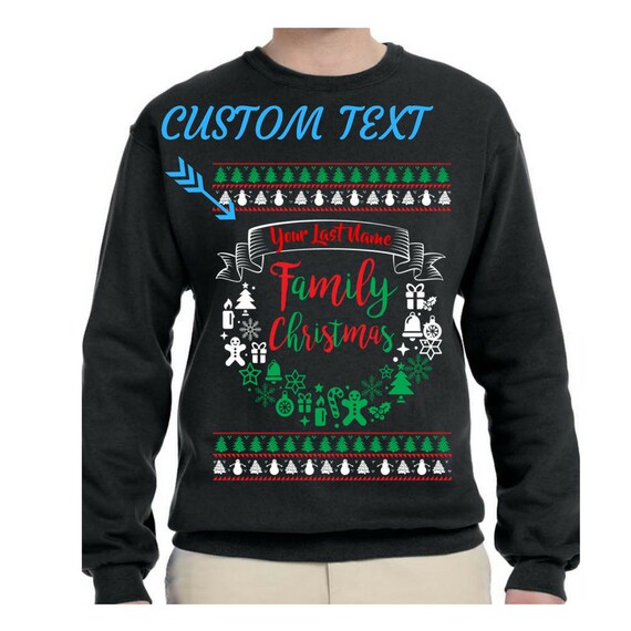Christmas sweatshirts for family sale