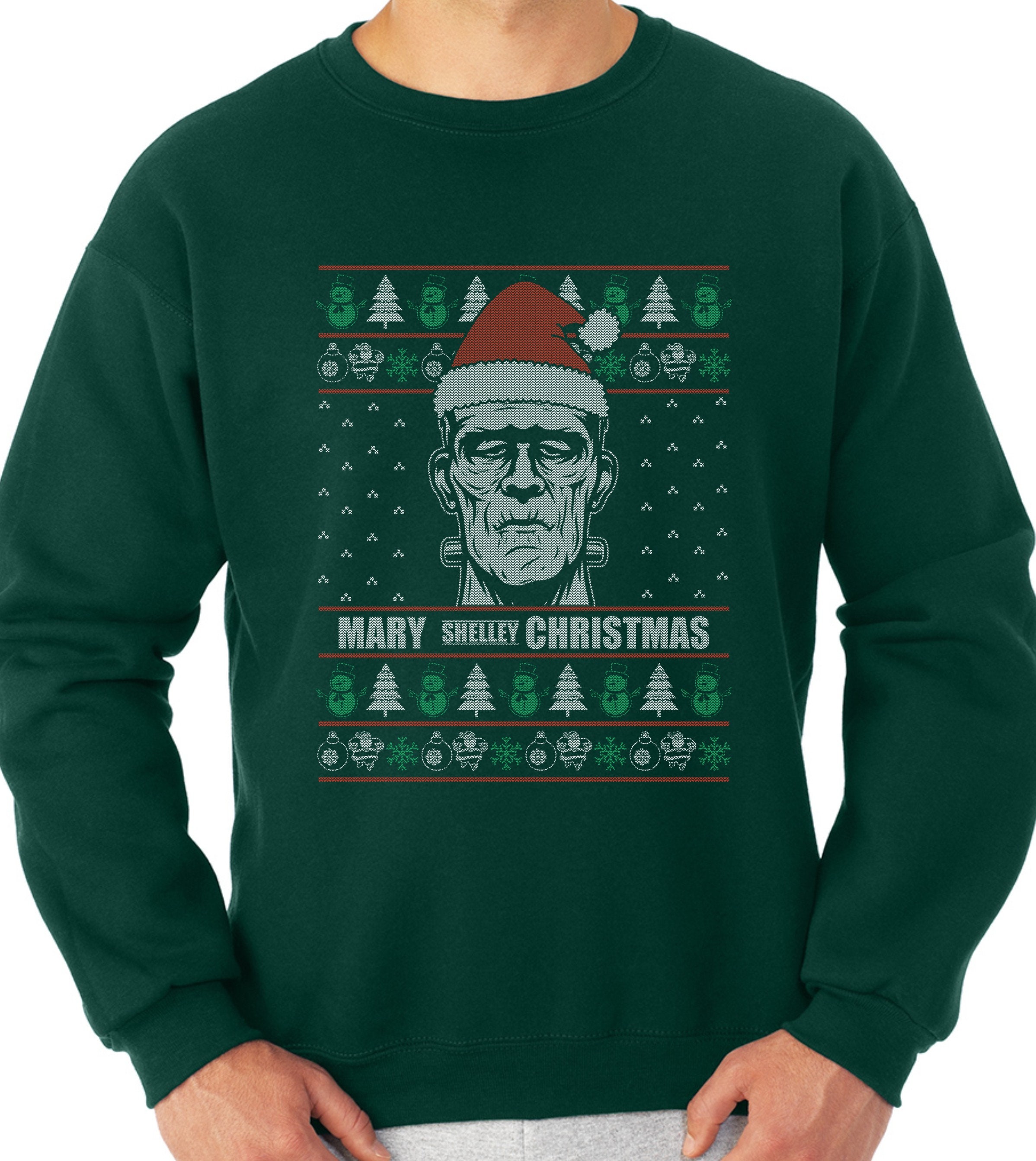 Victor Frankenstein Christmas Sweater, Monster Hoodie, Horror