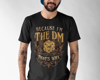 Dungeons and Dragons Shirt, DND TShirt, Dungeon Master Shirts, D & D Gifts for Men, D and D Tees TH1049