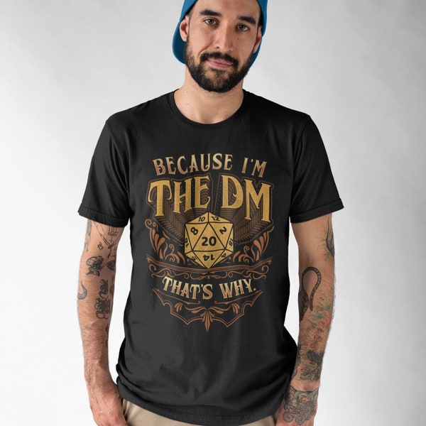 Dungeons and Dragons Shirt, DND TShirt, Dungeon Master Shirts, D & D Geschenke für Männer, D und D Tees TH1049