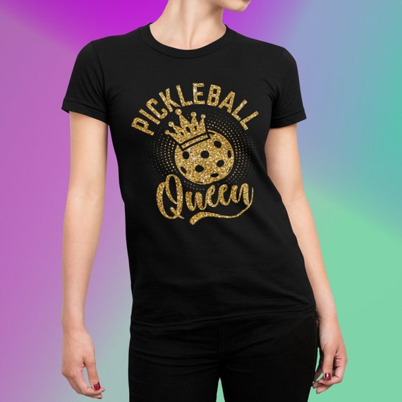 Pickleball Shirts, Pickleball Gifts, Pickleball Tees, Pickleball Queen, Gifts for Women, Gift for Wife, Ladies Game Day Shirt TH1037