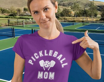 Funny Pickleball Shirts, Pickleball Gifts, Pickleball Tees, Sports Mom Shirts, Mom Gifts, Gifts for Women, Game Day Shirt TH1085