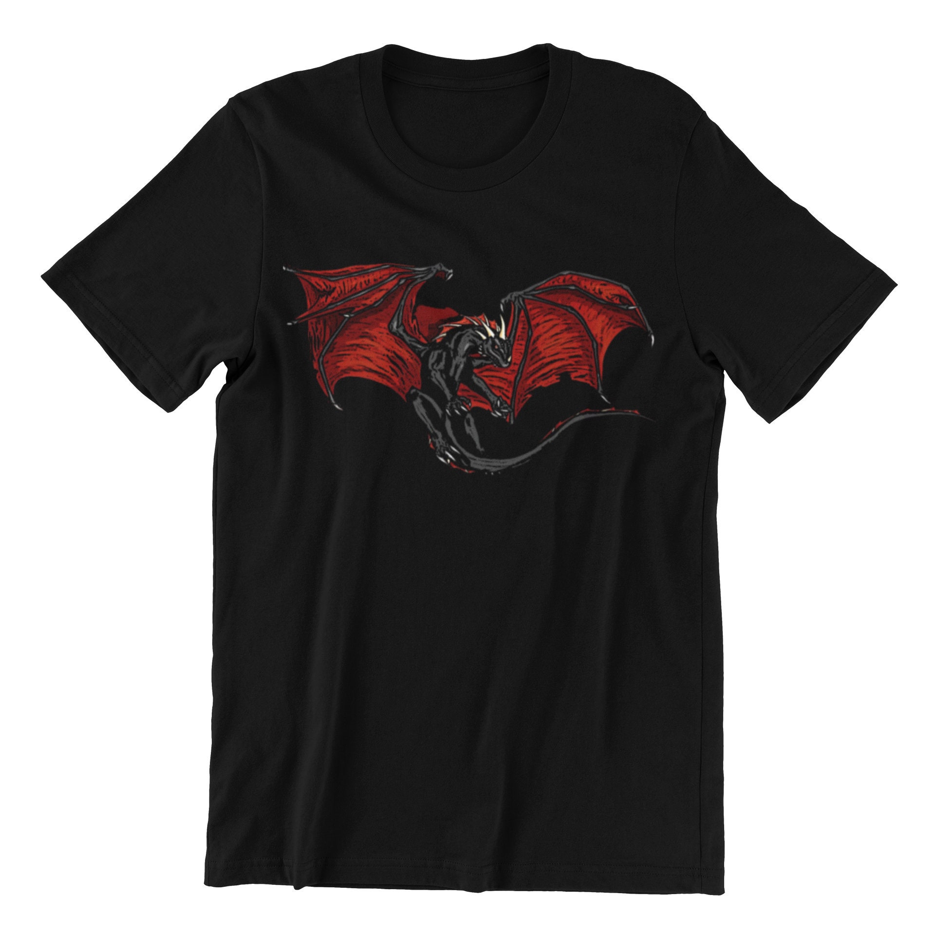 Red Dragon T Shirt Dungeons and Dragons Tees Gifts for Men - Etsy Canada