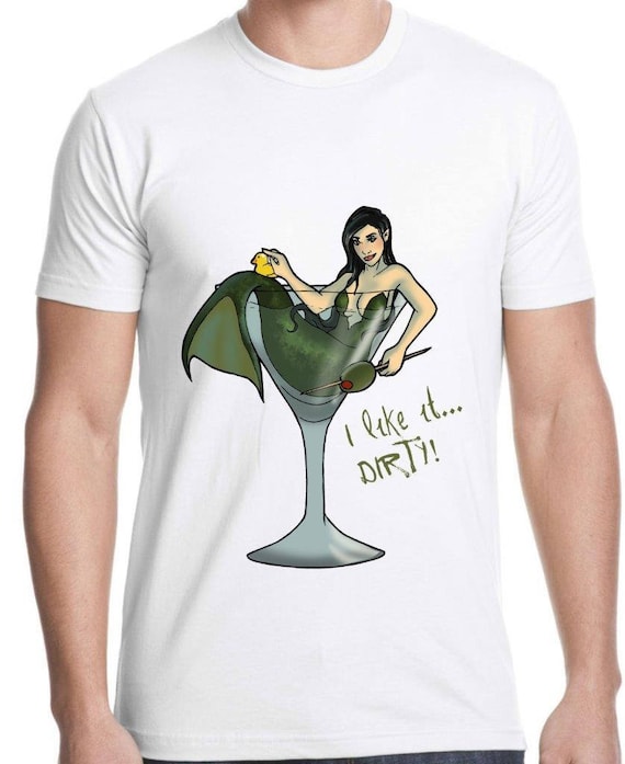 Mermaid In Cocktail Glass Tshirt Cute Mermaid Lover Gifts Mermaid In Cocktail Glass Tshirt Cute Mermaid Lover Gifts
