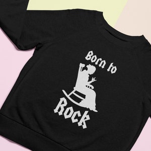 Born To Rock T Shirt, Grandma Tee, Gift for Mothers Day TH217