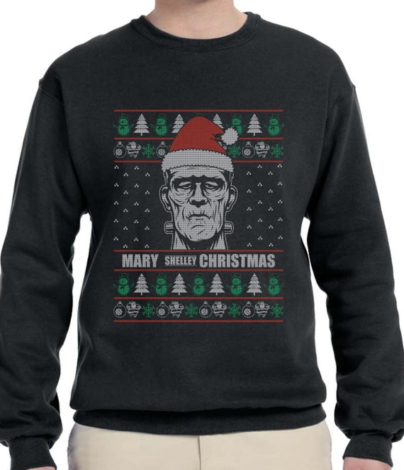 Victor Frankenstein Christmas Sweater, Monster Hoodie, Horror
