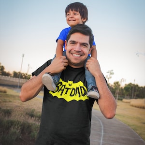 Bat Dad Shirt, Fathers Day Gift, Matching Family Shirts, Superhero Dad TH318 Gift for Dad