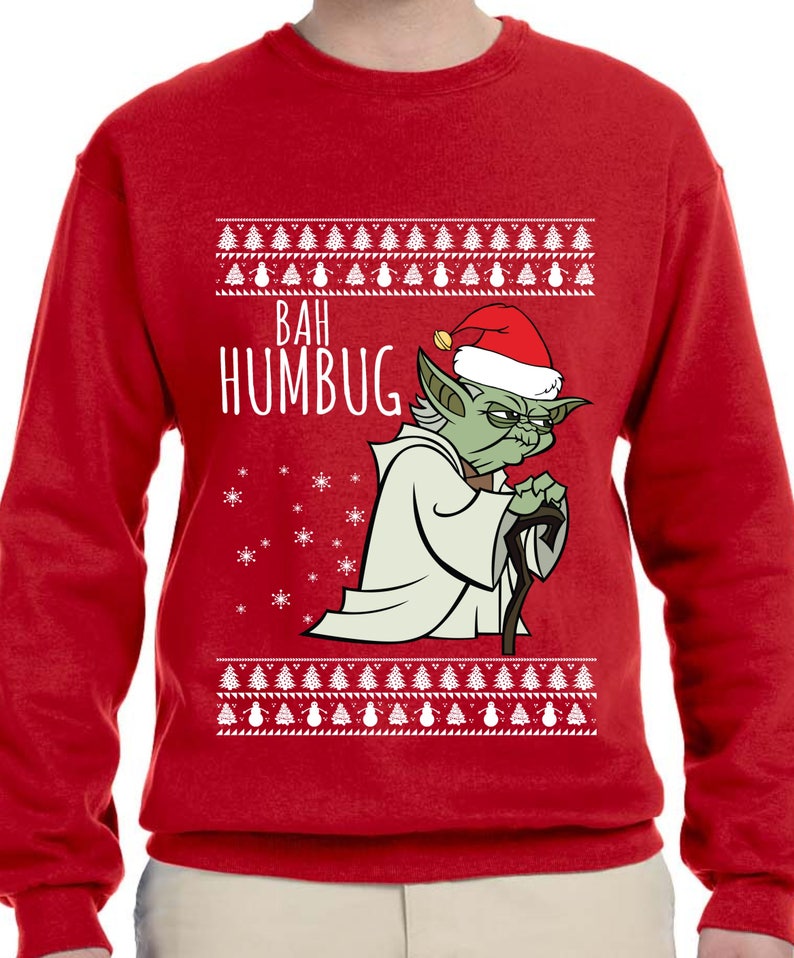 Bah Humbug Sweater Ugly Christmas Hoodie No Xmas Spirit | Etsy