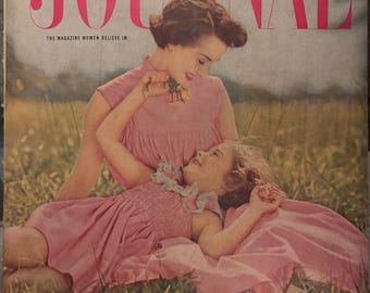 Magazine Ladies' Home Journal – Mai 1954 | Magazine féminin vintage Mid-Century | Style américain des années 50