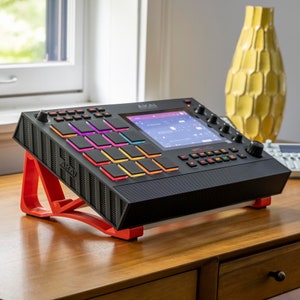 Akai MPC Live 2 stand - Red - 3D Printed