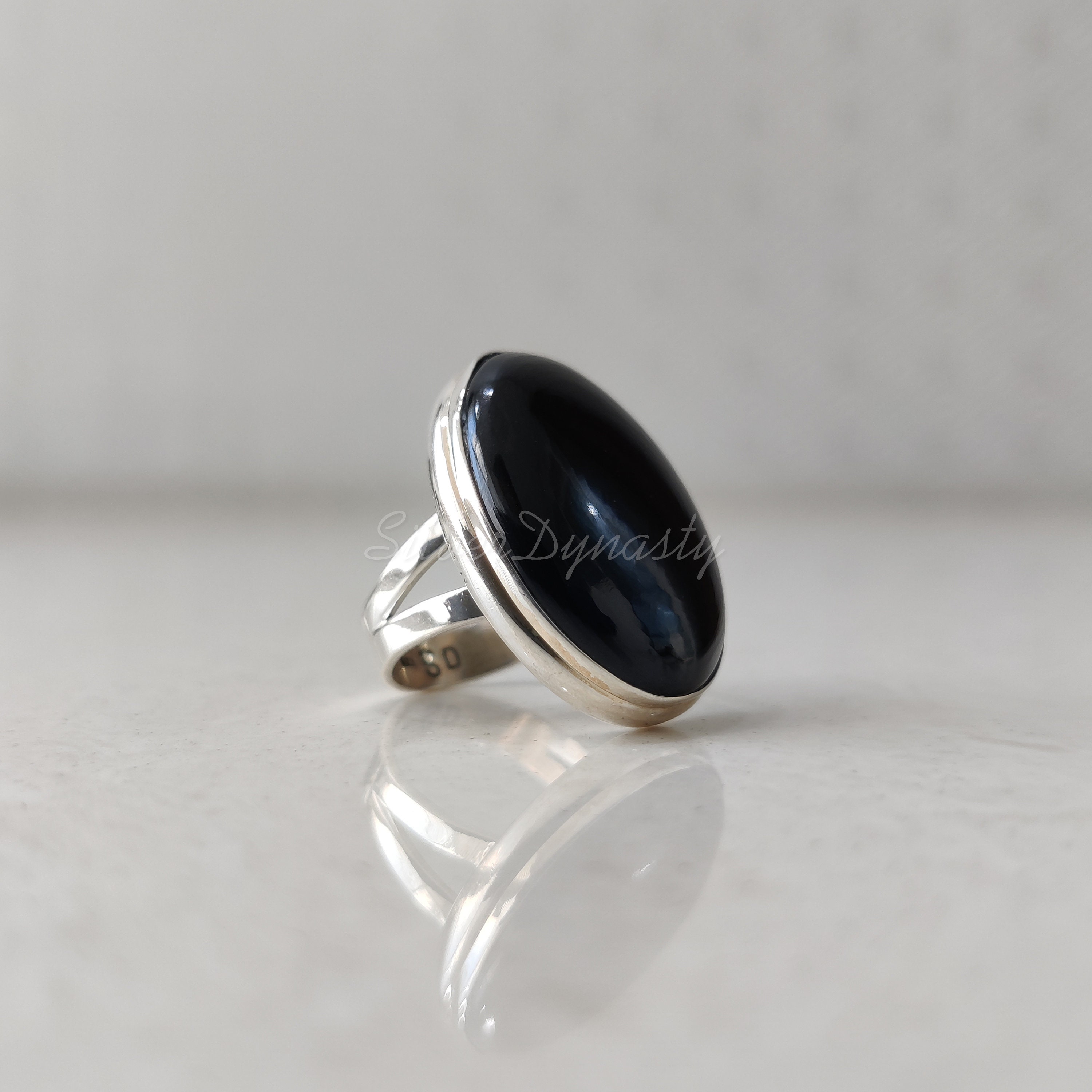 新品】todayful Gem Stone Ring BLK