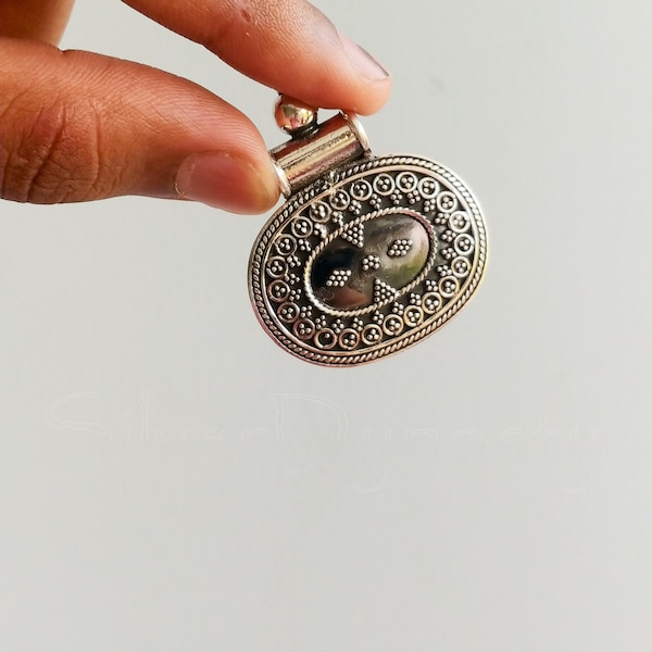 Handmade Sterling Silver Pendant: Designer Women's Necklace