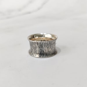 Silver Band, Simple Silver Band, Oxidised Silver Band, 92.5% Silver Ring, Silver Ring, Solid Sterling Silver Ring, Bond Ring, Unisex Band