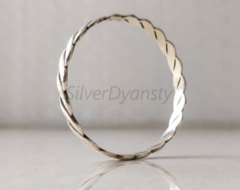 [HARANG]★BTS 着用★HR 11B_Silver Twist Bangle Bracelet HARANG]☆BTS 着用☆HR 11B_Silver Twist Bangle Bracelet