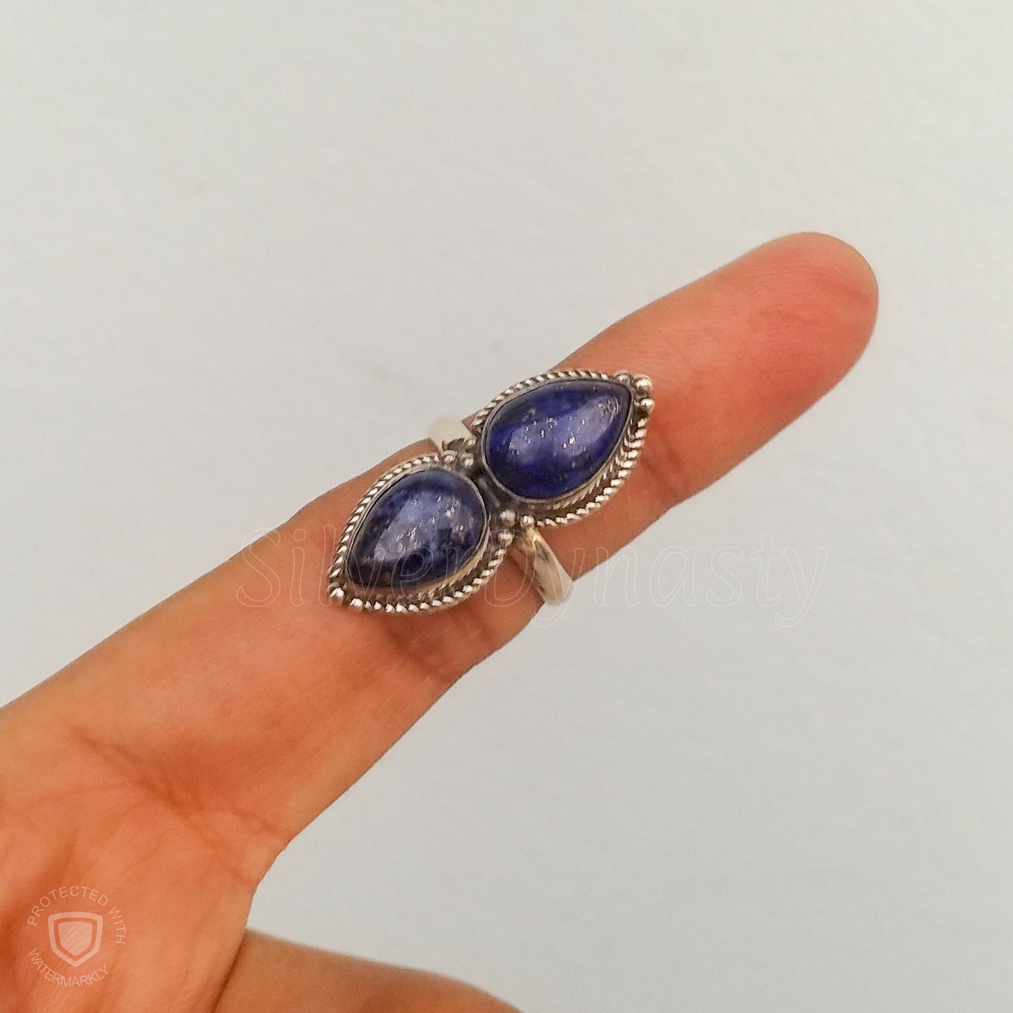 Lapis Lazuli Ring Handmade Ring 925 Solid Sterling Silver | Etsy