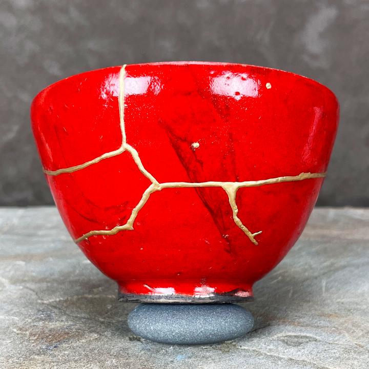 Authentic Japanese Broken Bowl - Etsy