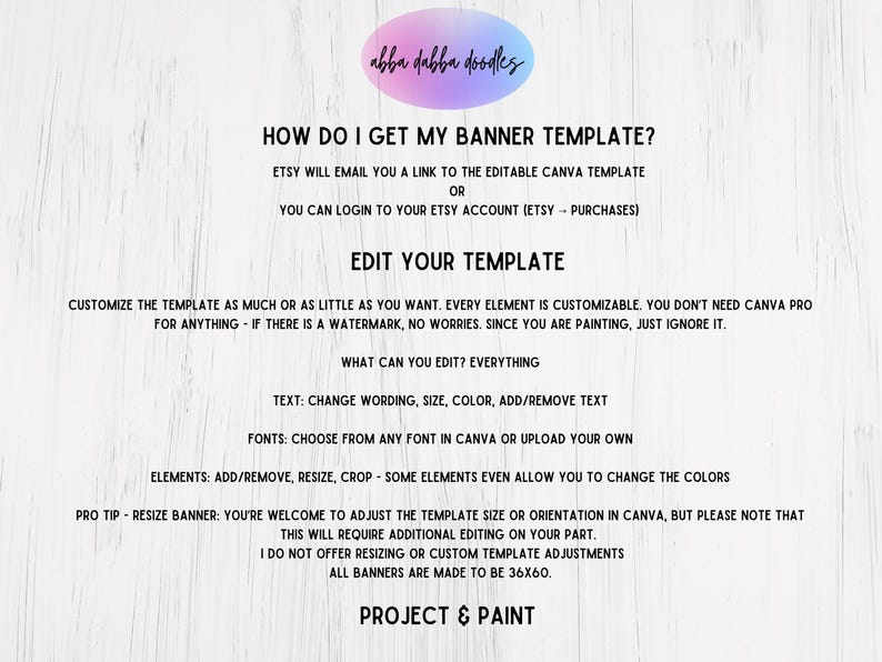 Birthday Banner Template | 3x5 Editable Canva Template, Tropical Theme ...