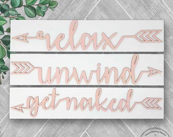 Arrow Decor Bathroom Etsy