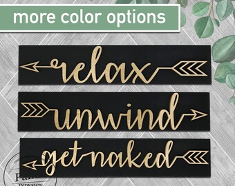 Arrow Bathroom Decor Etsy