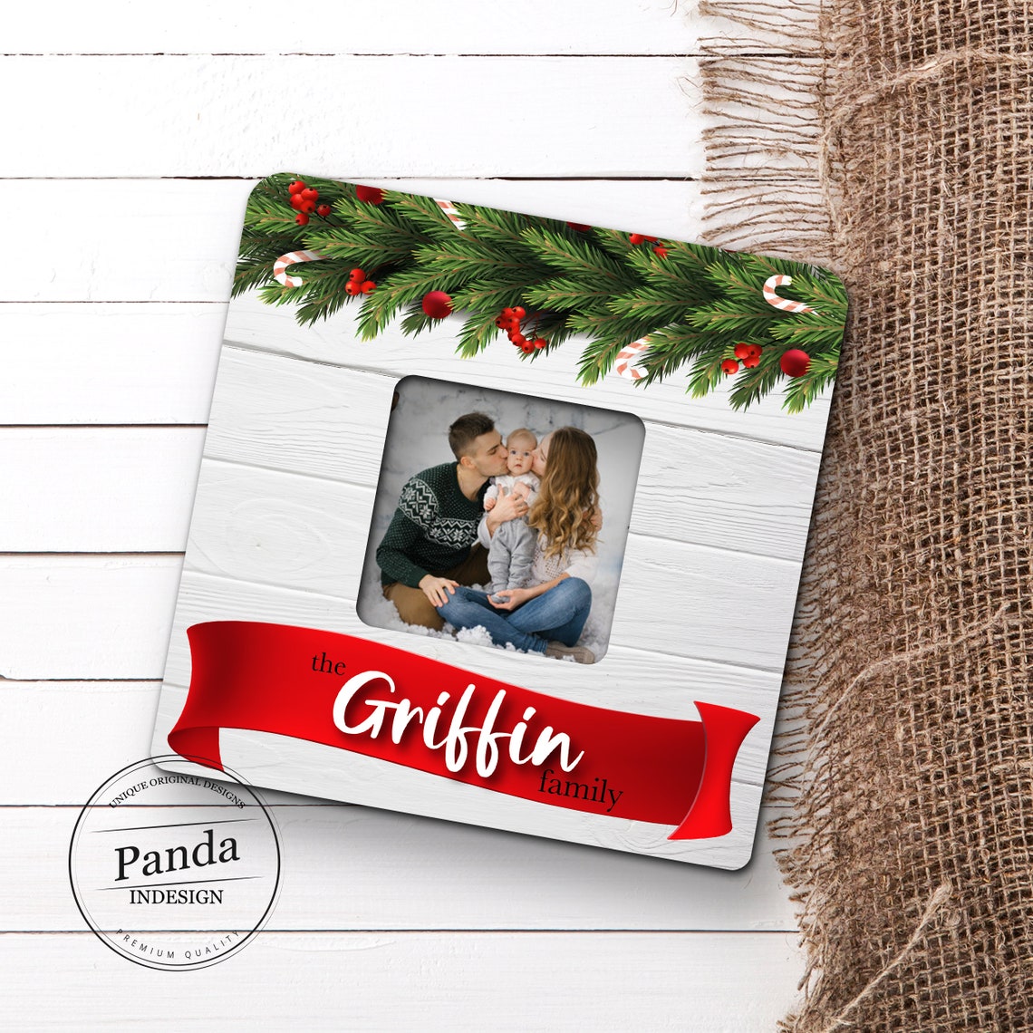 Our First Christmas Picture Frame 