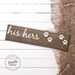 Custom His hers dog, Key hanger, key holder, leash holder, Entryway decor, Entryway organizer, Entryway Key Holder, dog leash holder