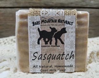 Sasquatch fragrance All Natural Goat Milk Soap