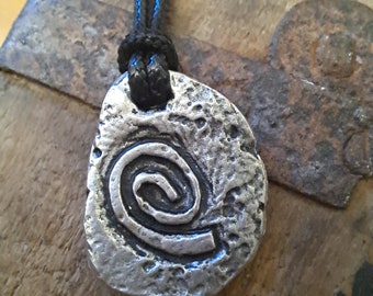 Spirale Anhänger Spiral pendant