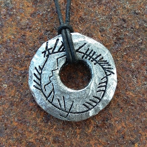Amuleto Ogham &quot;Una bendición para el alma&quot;