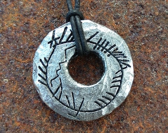 Amulette Ogham "Une bénédiction sur l'âme"