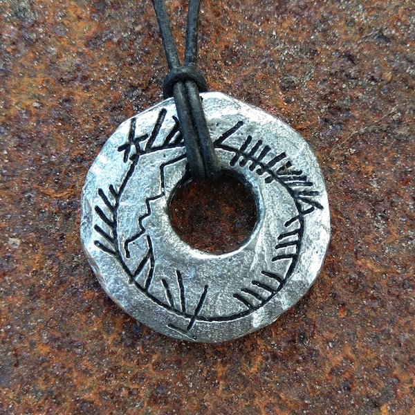 Ogham Pendant - Etsy