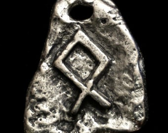 Rune Othala (Odal) Pendant Runes Viking Amulet Vikings German