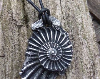 Ammonite, Fossil, Pendant