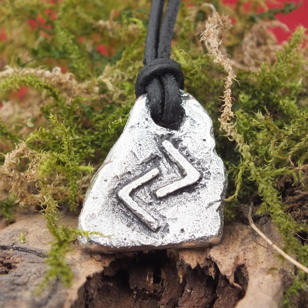 Rune Jera Pendant Runes Viking Amulet Vikings German