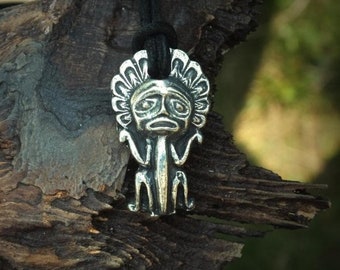 Mayan talisman, Indian, protective god