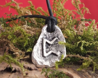 Rune Perthro (Pertra) Pendant Runes Viking Amulet Vikings German