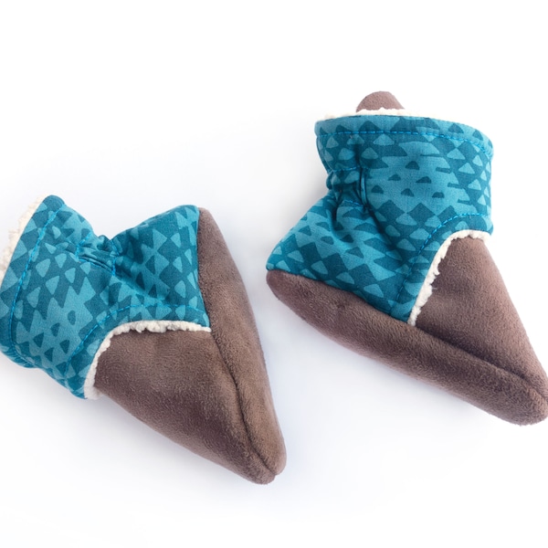 Fleece Baby Shoes Etsy
