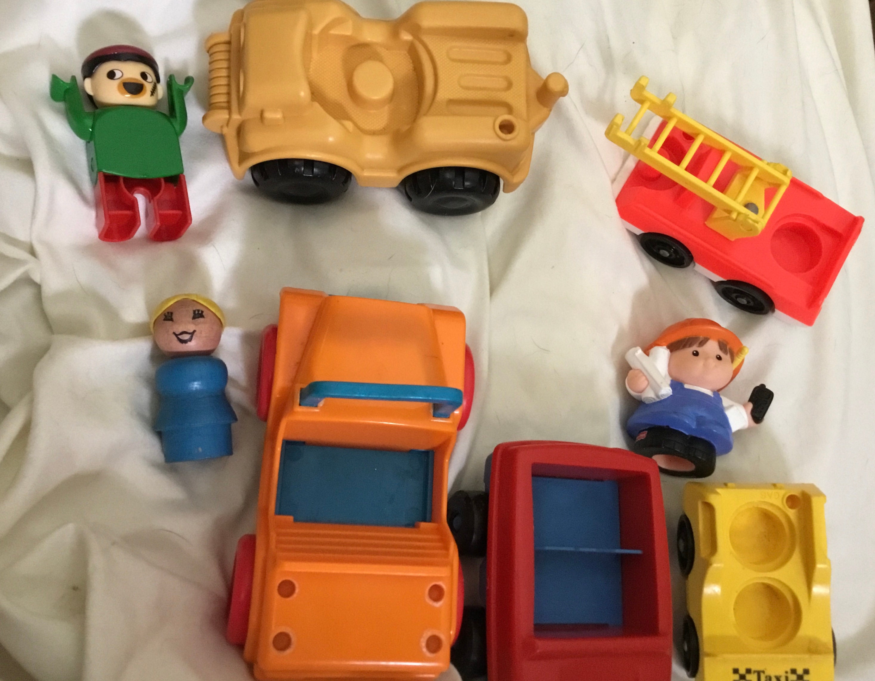 Vintage Lot 1990s Car Toys FisherPrice Etsy