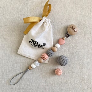 Dummy Clip, Baby accessories, Dummy Chain, Baby Shower Gift