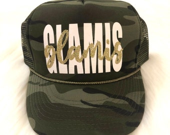 GLAMIS, custom trucker hat