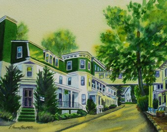 Business Custom Watercolor Painting or Sketch