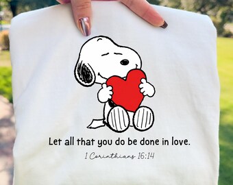 Christian Dog Love Quote PNG: Scripture Art (Digital Download)