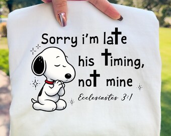 Praying Dog Christian Quote PNG: Scripture Art (Digital Download)